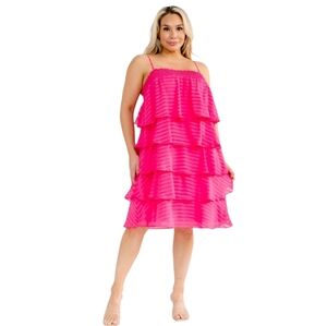TIERED RUFFLED SUNDRESS BY  ANDREE BY UNIT